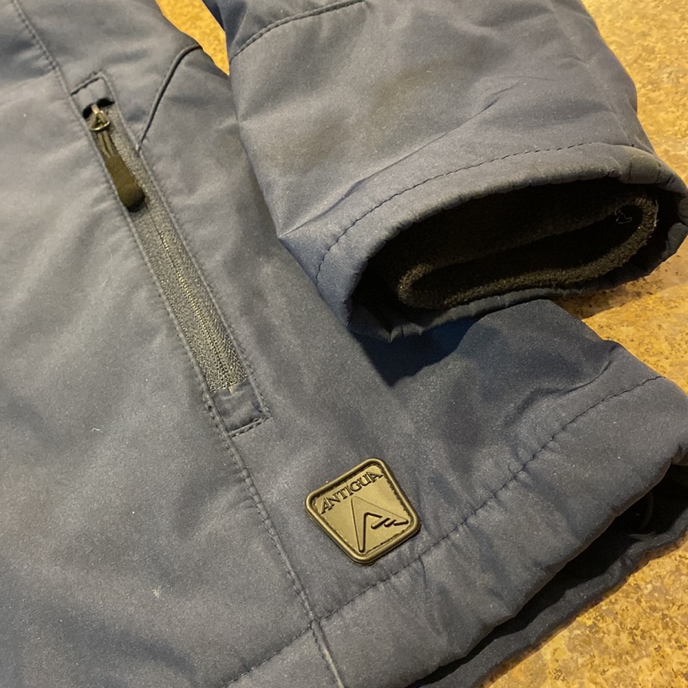 Antigua Bethel Inn Resort Maine Blue Cold Weather Water Resistant Jacket Small - Picture 5 of 17